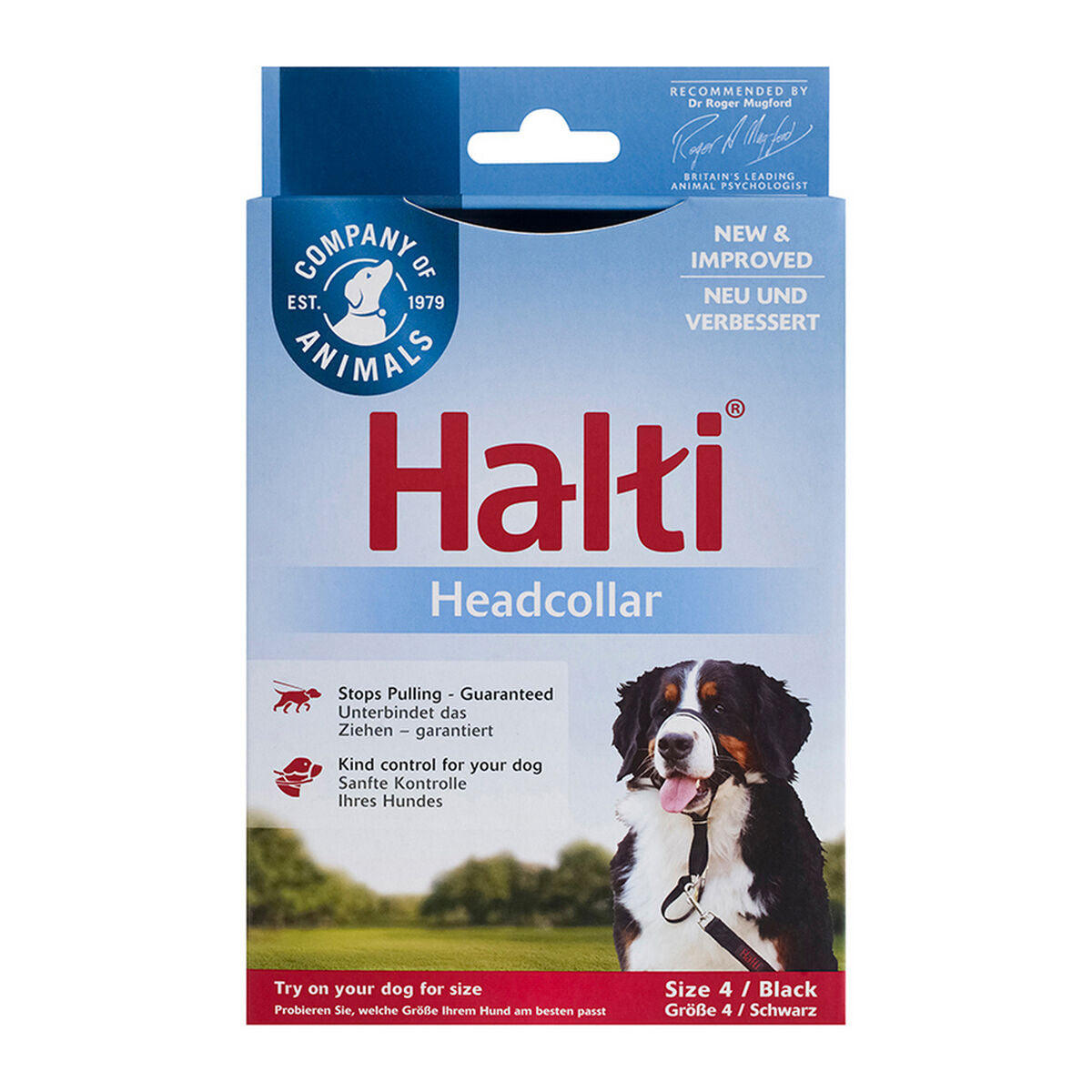 Boite du collier Halti taille 4